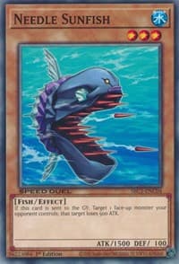 Needle Sunfish: Speed Duel: Streets of Battle City