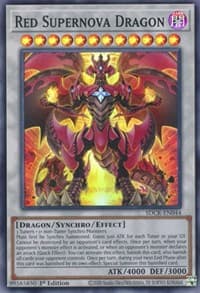 Red Supernova Dragon: Structure Deck: The Crimson King