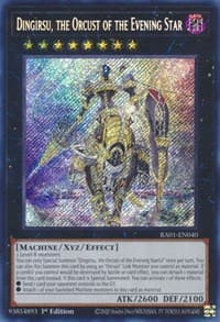 Dingirsu, the Orcust of the Evening Star (Secret Rare): 25th Anniversary Rarity Collection