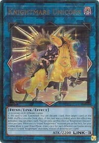 Knightmare Unicorn (Alternate Art) (PUR): 25th Anniversary Rarity Collection