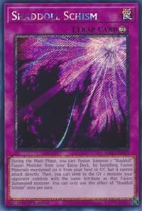 Shaddoll Schism (Platinum Secret Rare): 25th Anniversary Rarity Collection