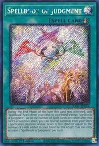 Spellbook of Judgment (Platinum Secret Rare): 25th Anniversary Rarity Collection