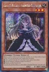 Ghost Belle & Haunted Mansion (Platinum Secret Rare): 25th Anniversary Rarity Collection