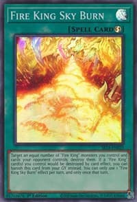Fire King Sky Burn: Structure Deck: Fire Kings