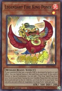 Legendary Fire King Ponix: Structure Deck: Fire Kings