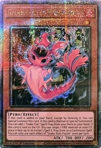 Snake-Eyes Poplar (Quarter Century Secret Rare): Phantom Nightmare