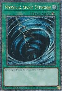 Mystical Space Typhoon (Quarter Century Secret Rare): 25th Anniversary Rarity Collection II