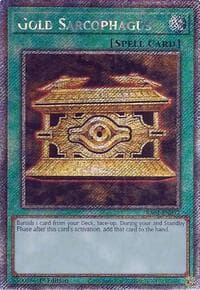 Gold Sarcophagus (Platinum Secret Rare): 25th Anniversary Rarity Collection II