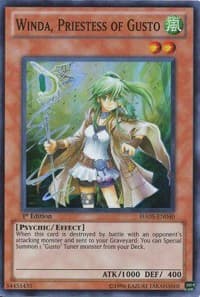 Winda, Priestess of Gusto: Hidden Arsenal 5: Steelswarm Invasion