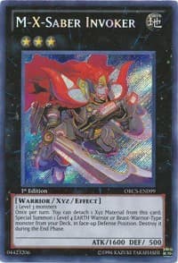 M-X-Saber Invoker: Order of Chaos