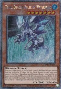 Tidal, Dragon Ruler of Waterfalls (Platinum Secret Rare): Quarter Century Bonanza
