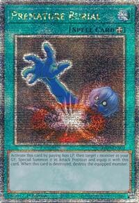 Premature Burial (Quarter Century Secret Rare): Quarter Century Bonanza