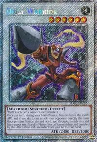 Drill Warrior (Platinum Secret Rare): Quarter Century Bonanza