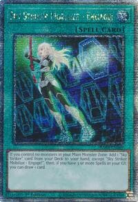 Sky Striker Mobilize - Engage! (Quarter Century Secret Rare): Quarter Century Bonanza