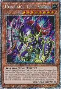 Toon Black Luster Soldier (Platinum Secret Rare): Quarter Century Bonanza
