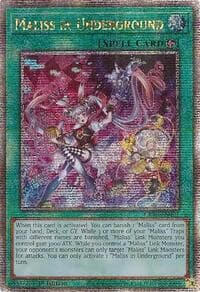 Maliss in Underground (Quarter Century Secret Rare): Crossover Breakers
