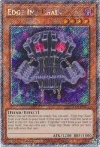 Edge Imp Chain (Platinum Secret Rare): Quarter Century Stampede
