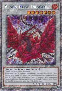 Black Rose Dragon (Platinum Secret Rare): Quarter Century Stampede