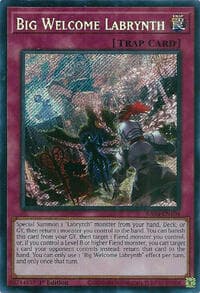 Big Welcome Labrynth (Secret Rare): Quarter Century Stampede