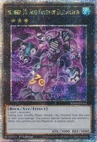 Number 30: Acid Golem of Destruction (Quarter Century Secret Rare): Quarter Century Stampede