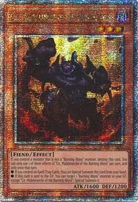 Cir, Malebranche of the Burning Abyss (Quarter Century Secret Rare): Quarter Century Stampede