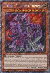 Ultimate Conductor Tyranno (Platinum Secret Rare): Quarter Century Stampede