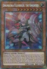 Dogmatika Fleurdelis, the Knighted (Starlight Rare): THE CHRONICLES DECK: The Fallen & The Virtuous (All-Foil Edition)