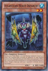 Atlantean Heavy Infantry: Structure Deck: Realm of the Sea Emperor