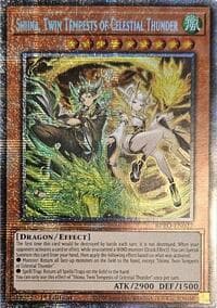 Shiina, Twin Tempests of Celestial Thunder (Starlight Rare): Burst Protocol