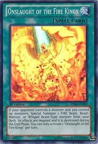 Onslaught of the Fire Kings: Structure Deck: Onslaught of the Fire Kings
