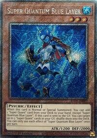 Super Quantum Blue Layer (Platinum Secret Rare): Rarity Collection 5