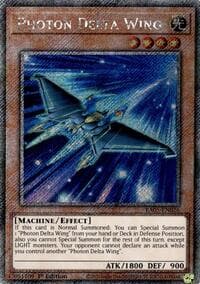Photon Delta Wing (Platinum Secret Rare): Rarity Collection 5