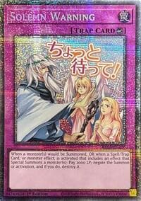 Solemn Warning (Starlight Rare): Rarity Collection 5