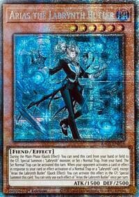 Arias the Labrynth Butler (Starlight Rare): Rarity Collection 5