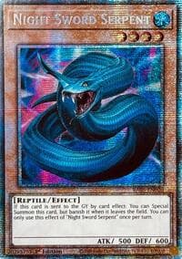 Night Sword Serpent (Starlight Rare): Rarity Collection 5