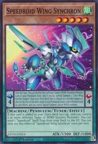 Speedroid Wing Synchron: Legendary Arc-V Decks