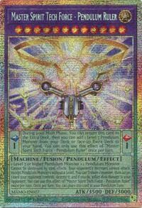 Master Spirit Tech Force - Pendulum Ruler (Starlight Rare): Magnificent Monsters