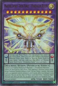Master Spirit Tech Force - Pendulum Ruler: Magnificent Monsters