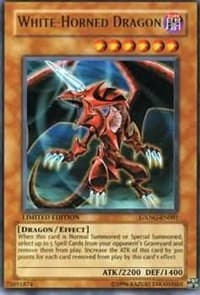 White-Horned Dragon: GX Next Generation Blister Pack Promo