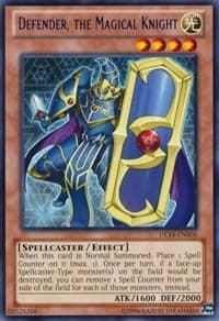 Defender, the Magical Knight (Red): Duelist League Promo