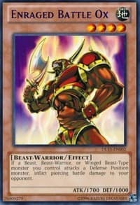 Enraged Battle Ox (Blue): Duelist League Promo