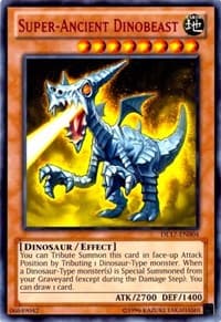 Super-Ancient Dinobeast (Red): Duelist League Promo