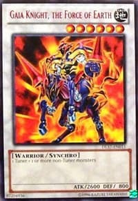 Gaia Knight, the Force of Earth (Red): Duelist League Promo