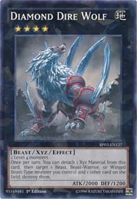 Diamond Dire Wolf (Shatterfoil): Battle Pack 3: Monster League